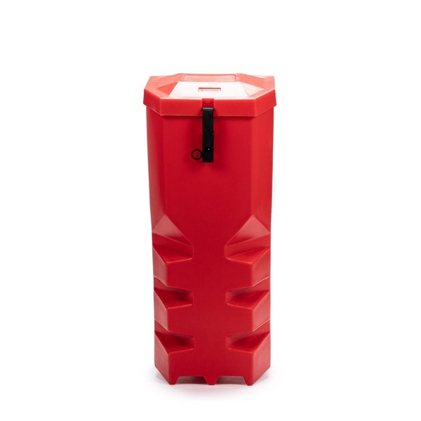 Jonesco Underbody Fire extinguisher cabinet, top load, fits (1) 20 lb. extinguisher JBFR75